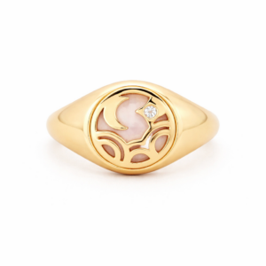 Moon Rising Signet Ring